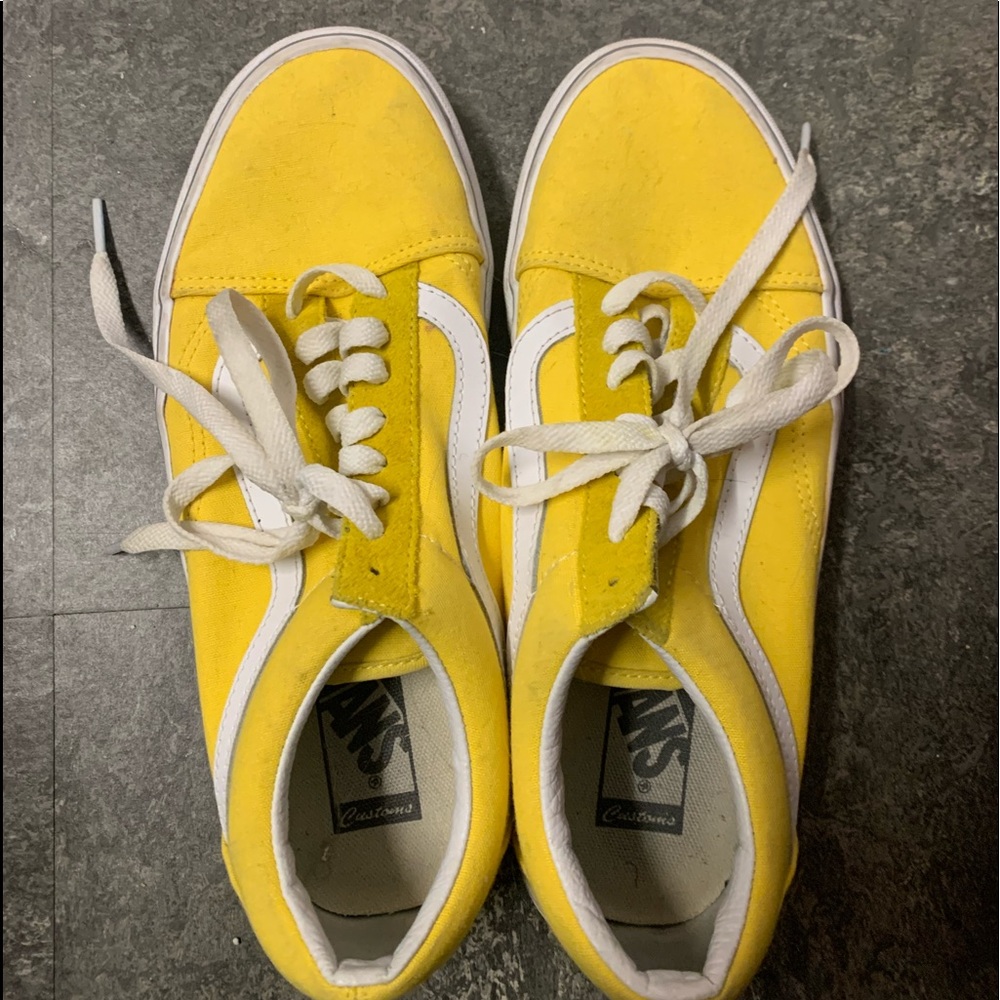 Yellow Vans Sneakers